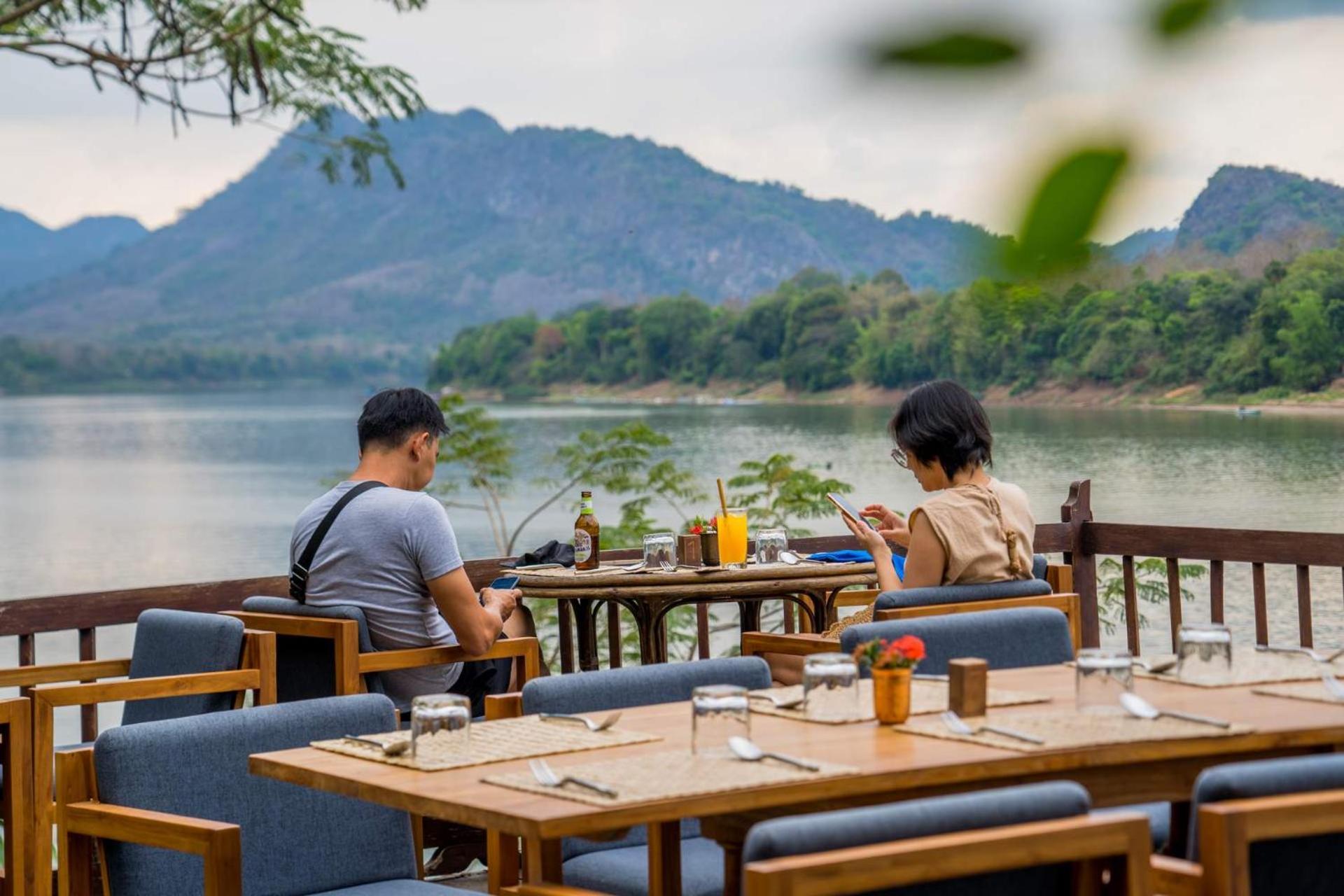 Ock Pop Tok Mekong Villa Luang Prabang Exterior foto